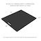Rhino Mats Black Fusebox Safety Mat, 1/2" Thick, Corrugated, Rubber FBS-3636-636 - alternate 2